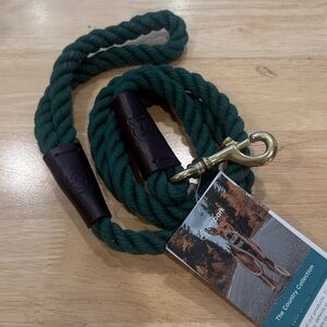 Embark Pets Country range cotton rope dog leash NWT